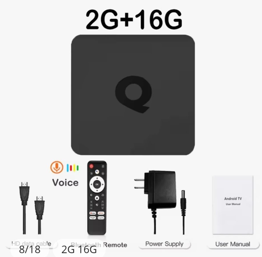 Q1 Android 14.0 TV Box